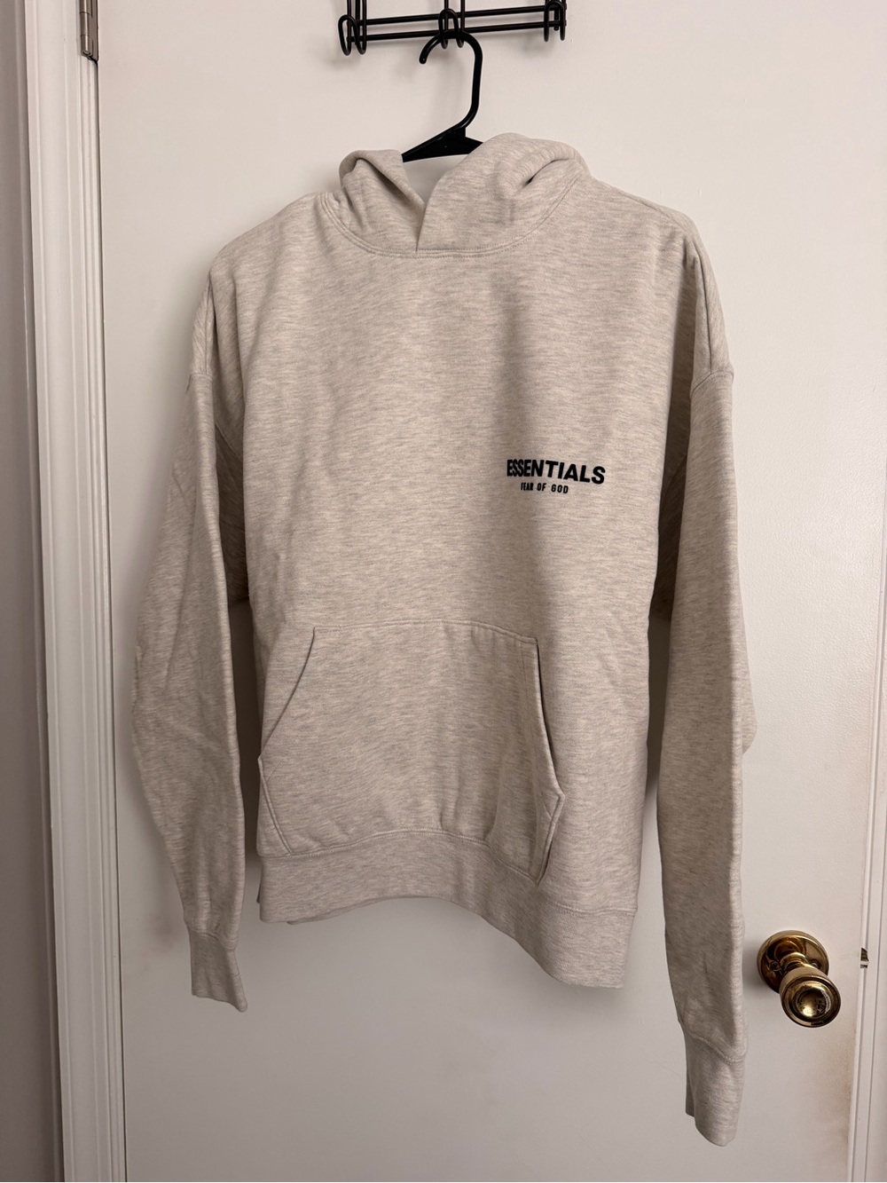 Essentials Men's Hoodie in Oatmeal